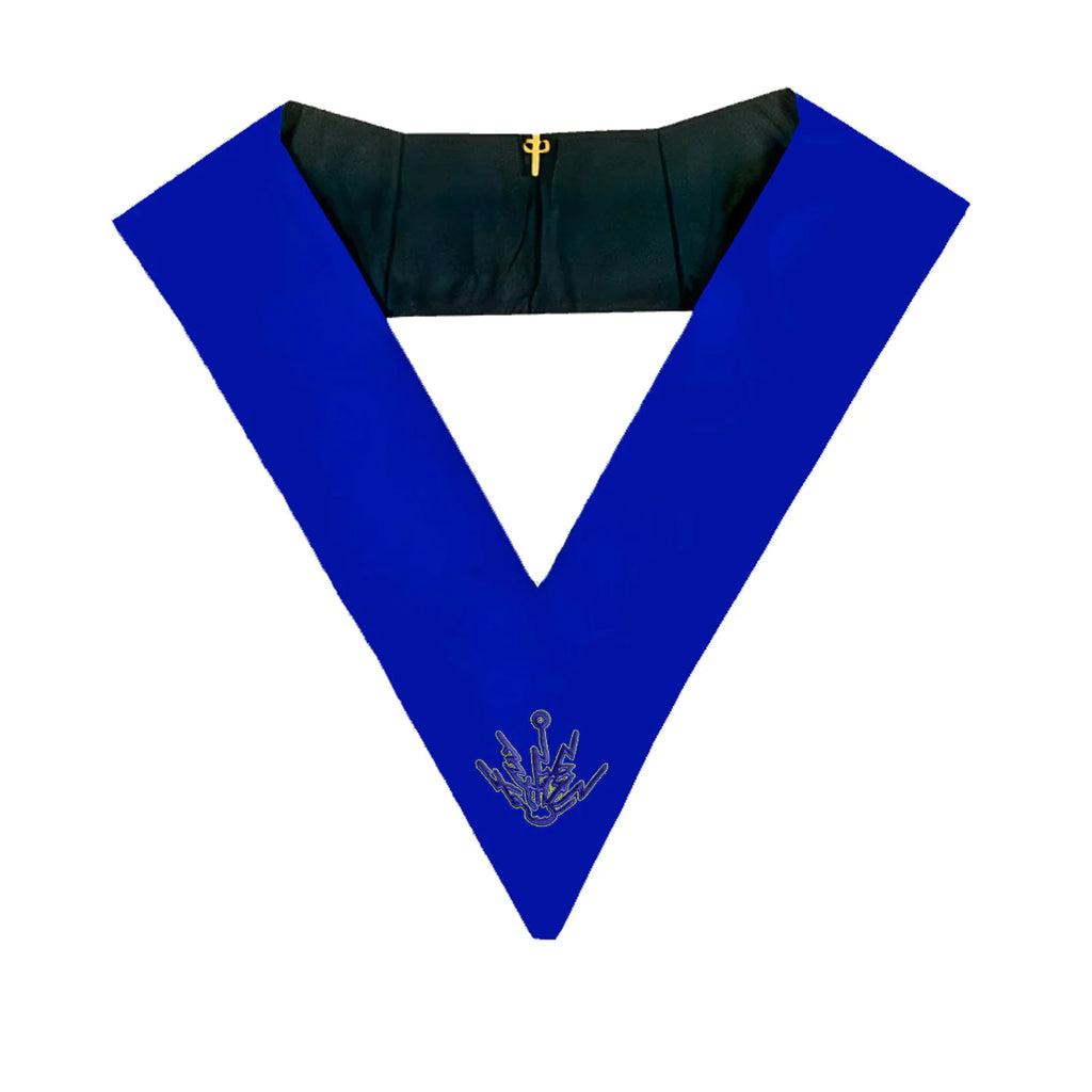 Electrician Blue Lodge Collar - Royal Blue
