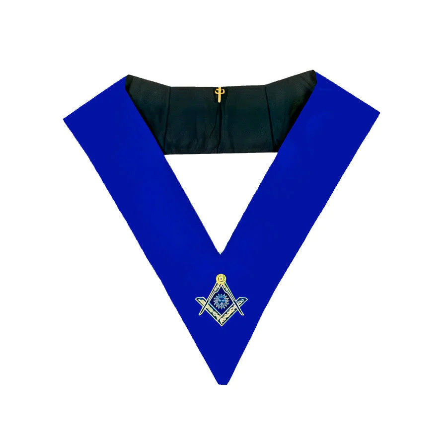Immediate Past Master Blue Lodge Collar - Royal Blue