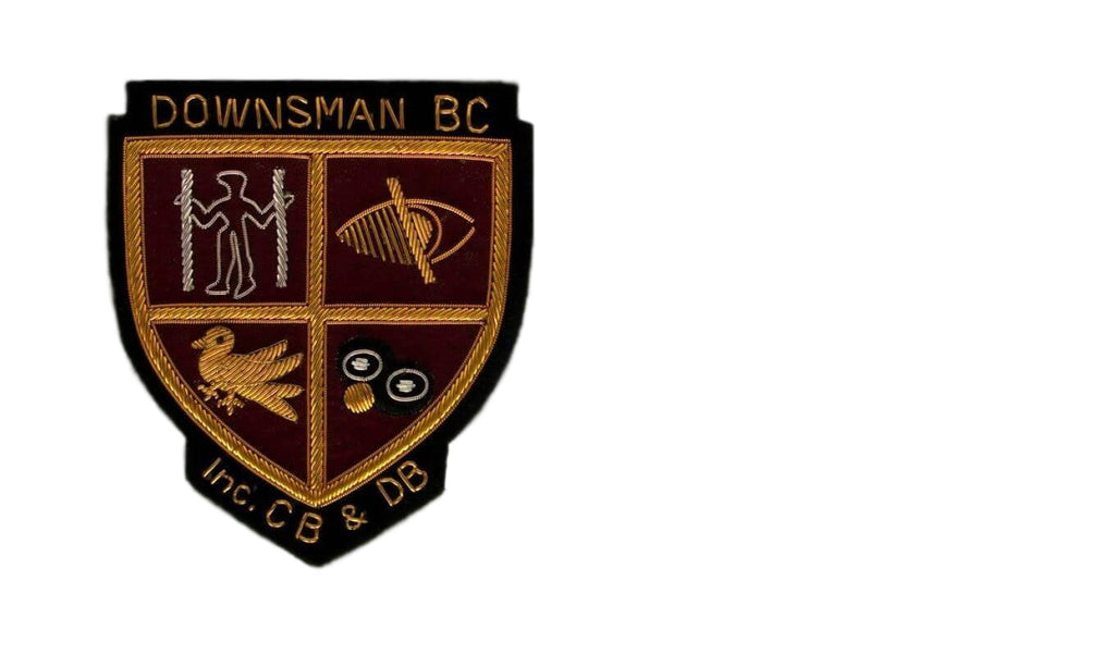 Downsman Bowling Club Blazer Badges