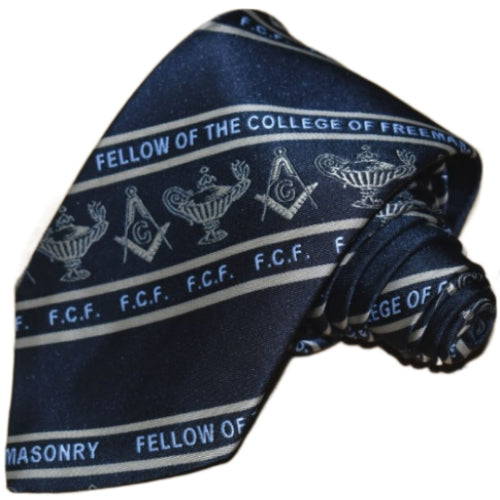 Masonic Regalia Tie Fellow of the College of Freemasonry Necktie