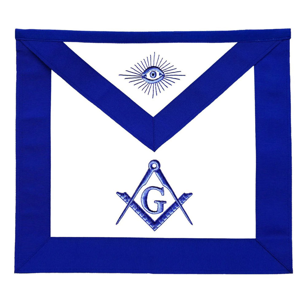 Blue Lodge Master Mason Apron S&Q