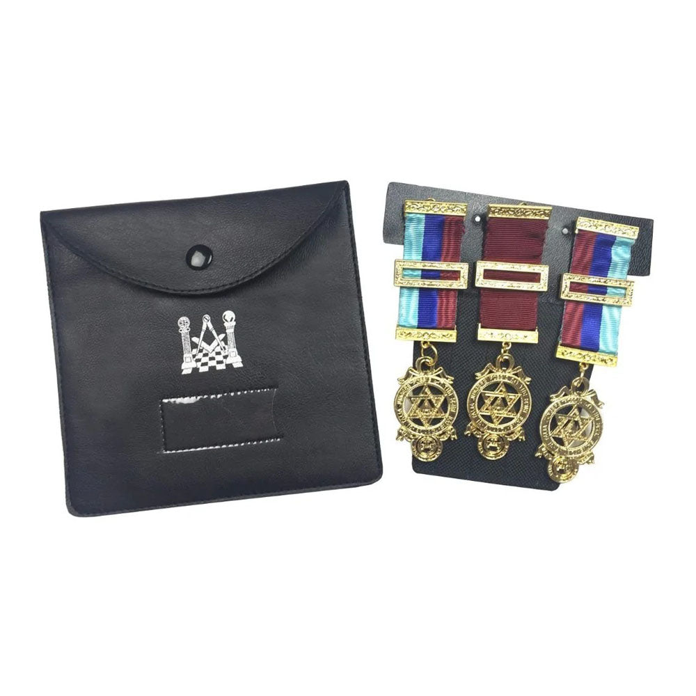 Masonic Regalia Pocket Jewel Holder Leather