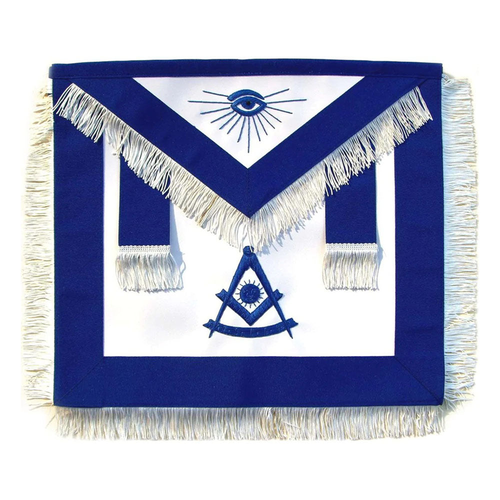 Past Master Lodge Apron Lambskin Blue – Silk Thread