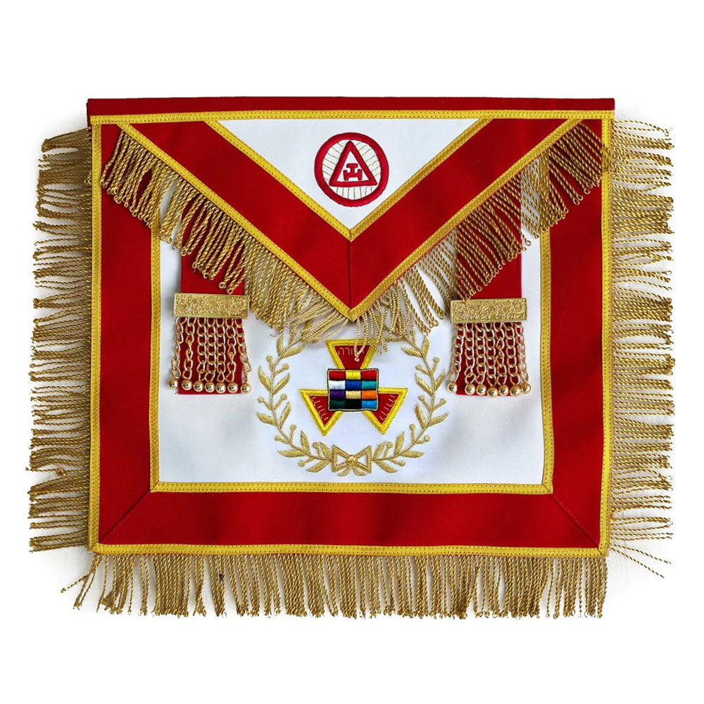 Royal Arch High Priest Apron Leather