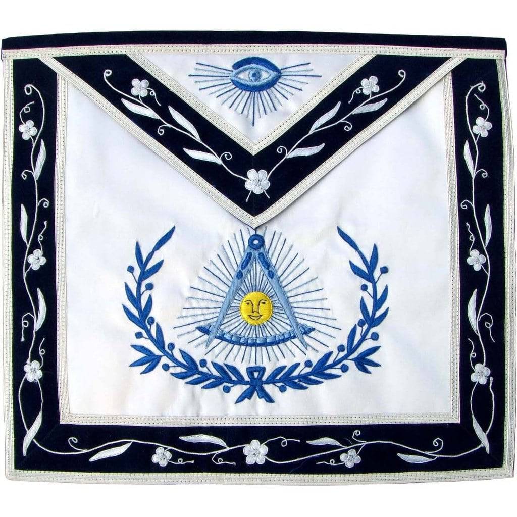 Masonic Regalia Blue Lodge Past Master Apron - Zest4Canada 